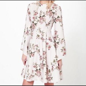 MISS SELFRIDGE cherry blossom dress sz 4 Sakura